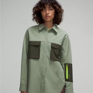 Lululemon Grid Fleece Hiking Overshirt
